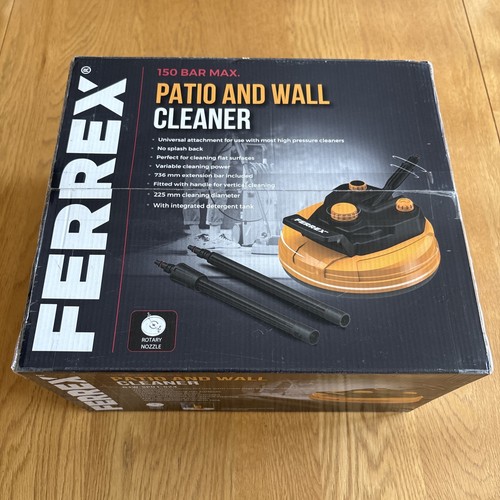 Ferrex patio and wall cleaner - and,